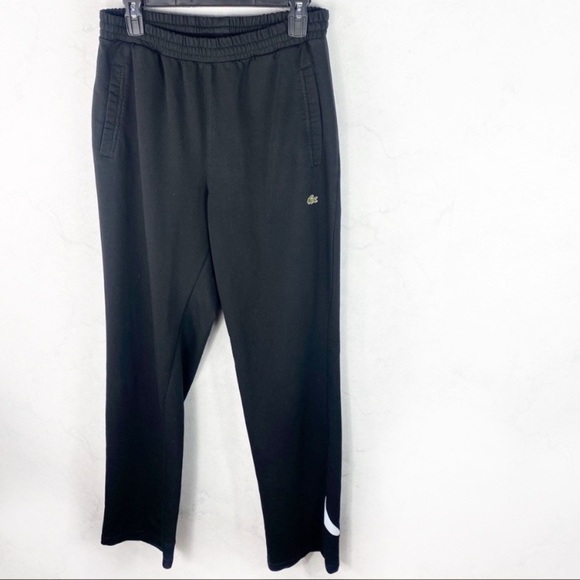 [Lacoste] Classic Black Sweat Joggers
